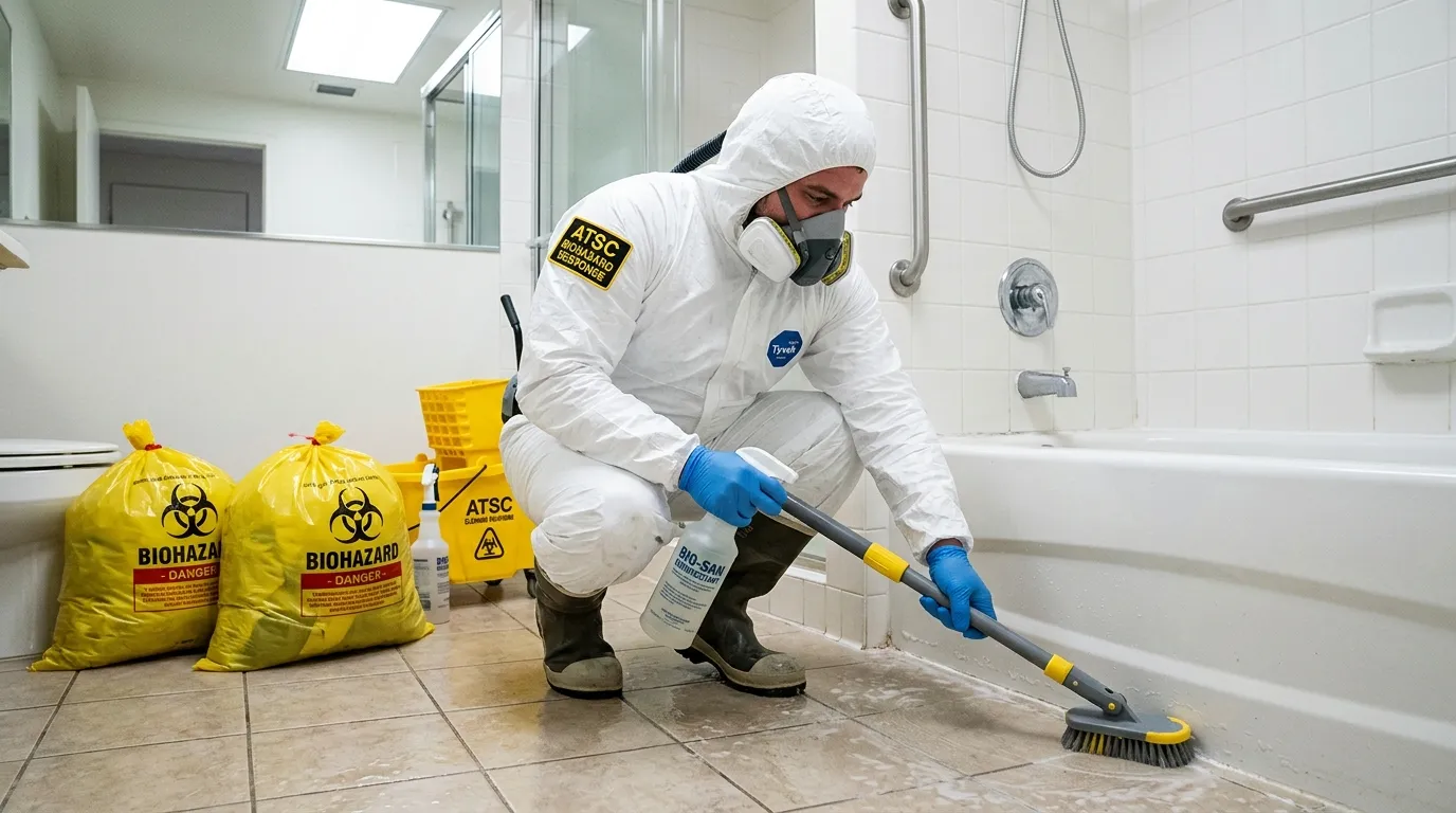 Decontamination equipment deployed for Blood Cleanup in Tucson